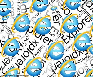 Puzzle Λογότυπο του Internet Explorer